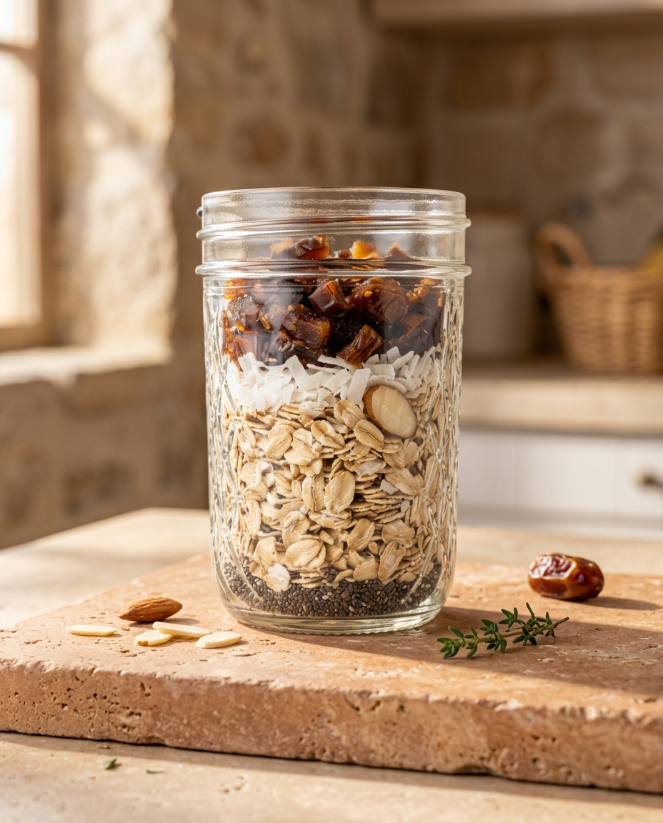 Mediterranean Overnight Oats